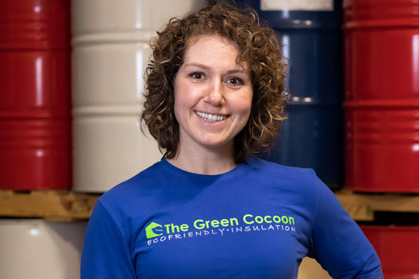 Candace Lord, VP at The Green Cocoon, Insulation in Salisbury, Mass.