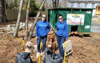Green Cocoon team cleans up on Earth Day 2022 - 1
