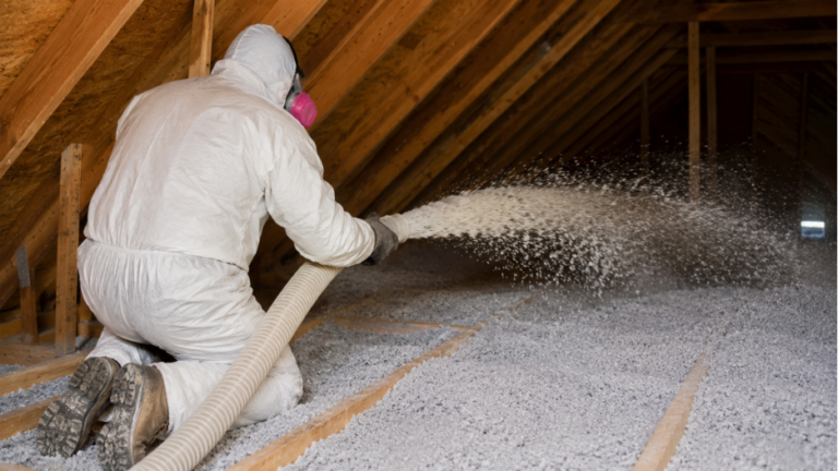 cellulose insulation blower
